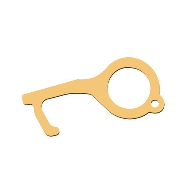 Hygienic Antimicrobial Brass Door Opener & Stylus | Kalsten