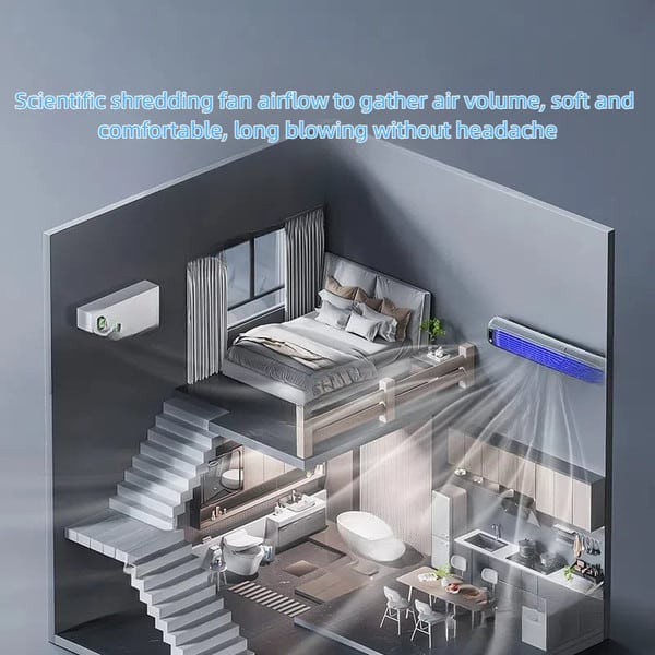 Powerful Mobile Fan, Silent | Kalsten
