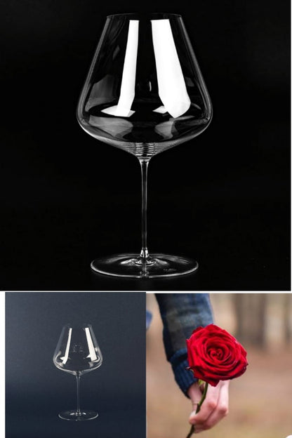 Skanto | 6pc 800ml Glass Goblet Wine Glasses