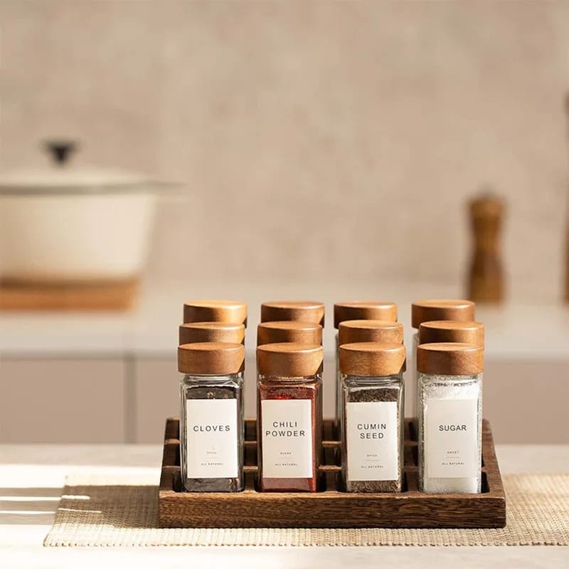 Kalsten | 12 piece spice jars