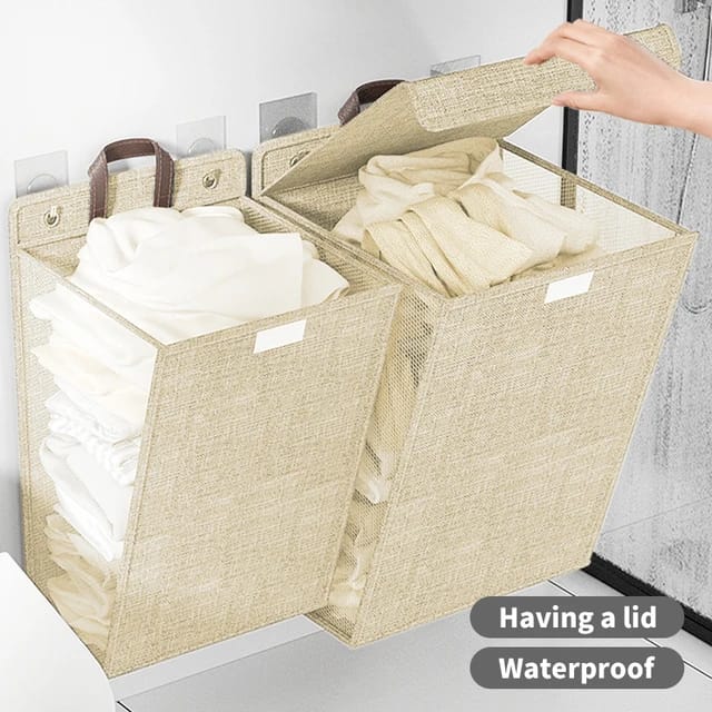 Kalsten | Wall-mounted folding laundry basket