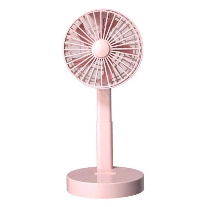 Foldable Telescopic Charging Fan, Minimalist, Mini Portable Desktop | Kalsten