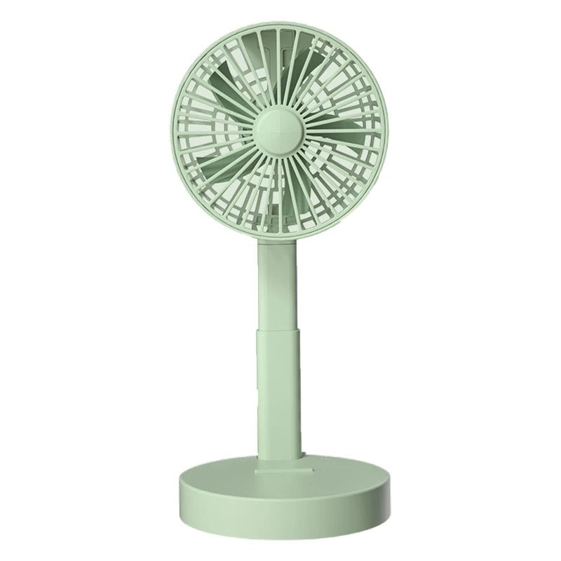 Foldable Telescopic Charging Fan, Minimalist, Mini Portable Desktop | Kalsten