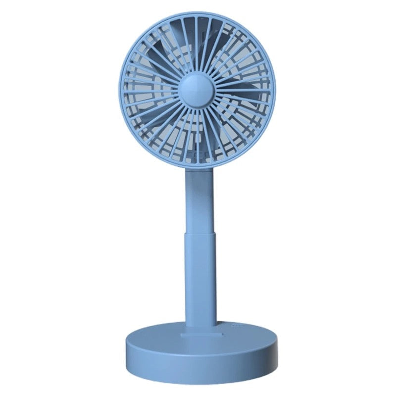 Foldable Telescopic Charging Fan, Minimalist, Mini Portable Desktop | Kalsten