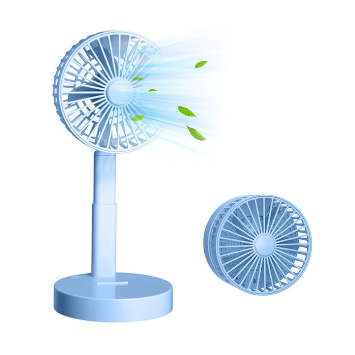 Foldable Telescopic Charging Fan, Minimalist, Mini Portable Desktop | Kalsten