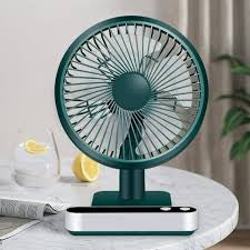 F702 Automatic Shaking Desktop Electric Fan with LED Display | Kalsten