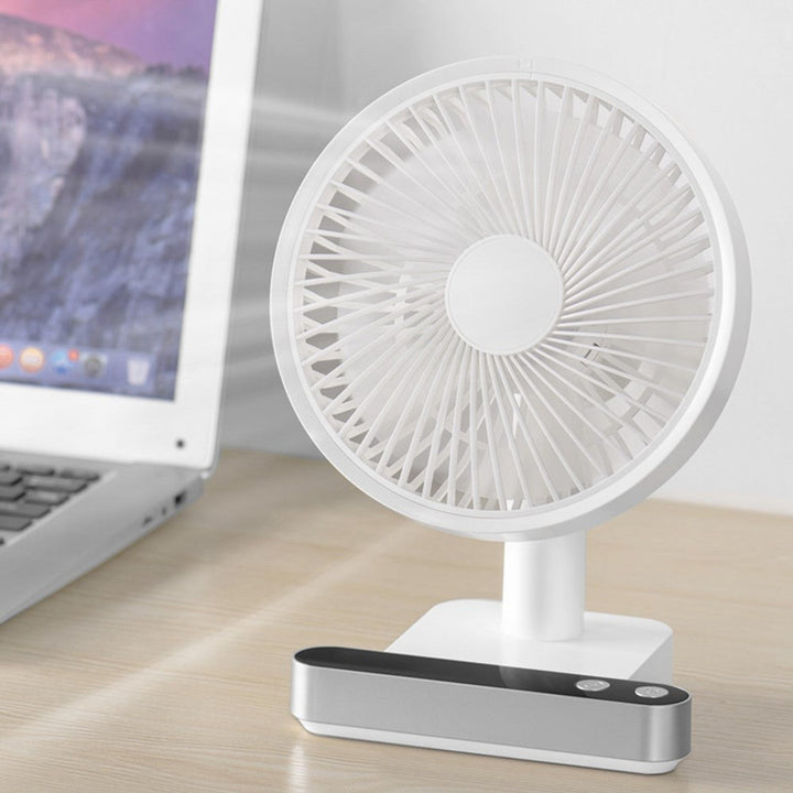F702 Automatic Shaking Desktop Electric Fan with LED Display | Kalsten