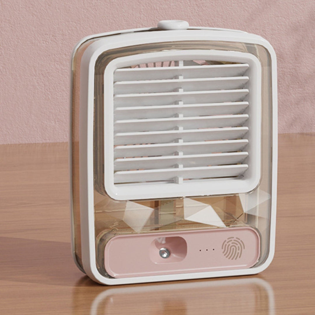 Water Cooled Desk Fan, With Humidifier Spray-Various Colours | Kalsten