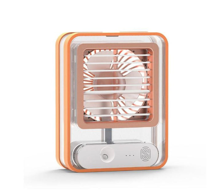 Water Cooled Desk Fan, With Humidifier Spray-Various Colours | Kalsten