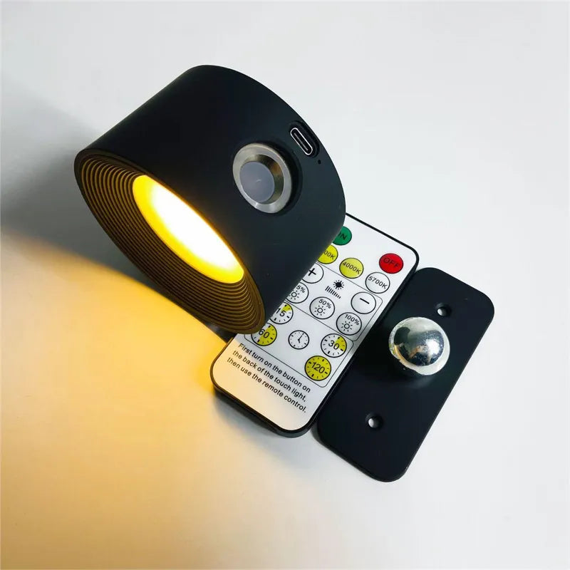 Wireless Rechargeable Adjustable LED Wall Lamp