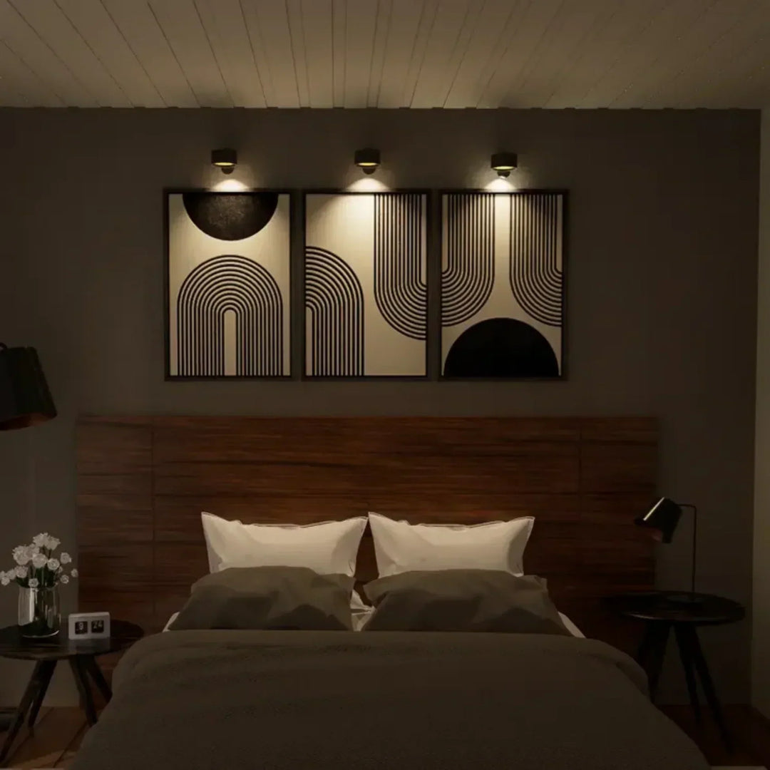 Wireless Rechargeable Adjustable LED Wall Lamp