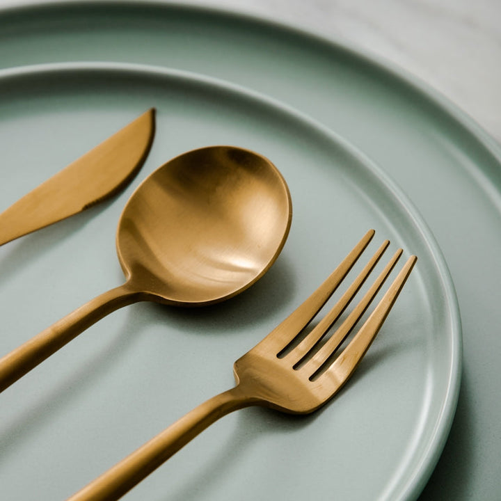 Kalsten | Modern Luxe Cutlery Set of Stainless Steel in Stylish Colors