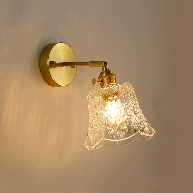 Vintage Mini Glass Clear Pendant Light | Kalsten