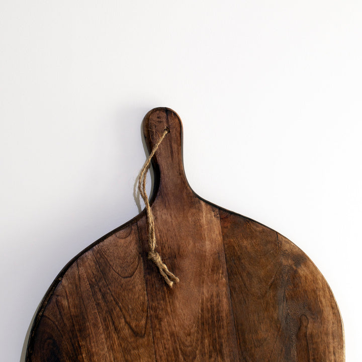 Kalsten | Irregular Round Dark Brown Chopping Boards