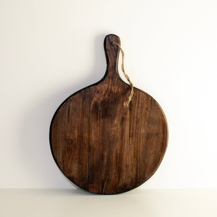 Kalsten | Irregular Round Dark Brown Chopping Boards