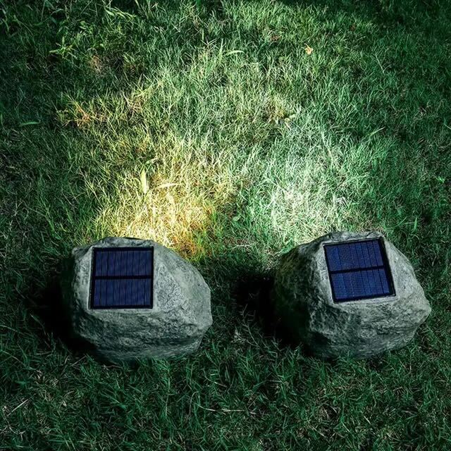 Rocky Glow - Elegant Solar Lamp for Outdoors | Kalsten