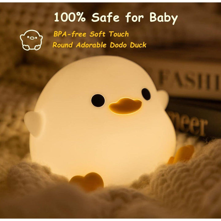 DuckieDream Light - Automatic Duck Silicone Night Light | Kalsten