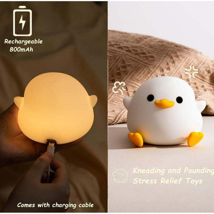 DuckieDream Light - Automatic Duck Silicone Night Light | Kalsten