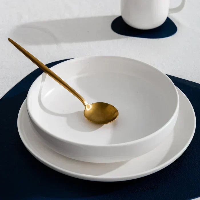 Minimalist Luxury Cutlery Set – 20 pieces, Titanium & Stainless Steel Kalsten