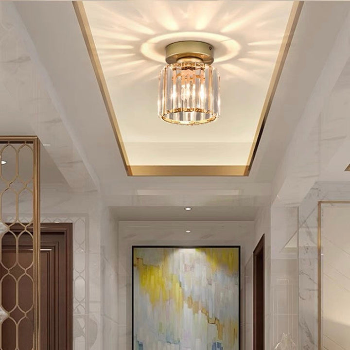 Crystal Flush Mount Ceiling Light Kalsten