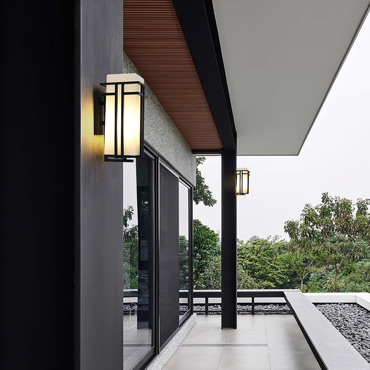 Velaro IP65 Industrial Glass Wall Lamp