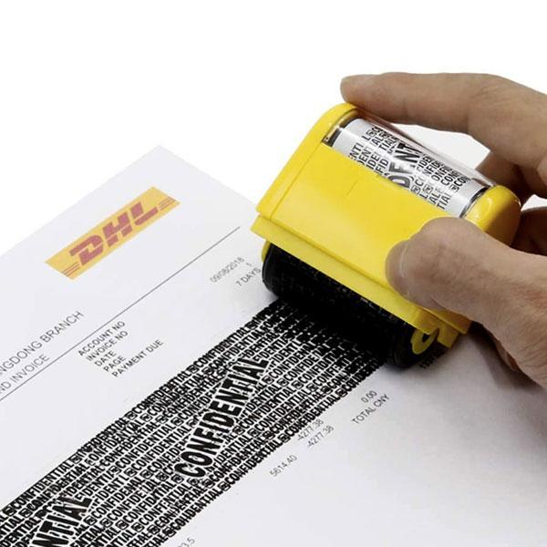 Identity Protection Privacy Roller Stamp | Kalsten