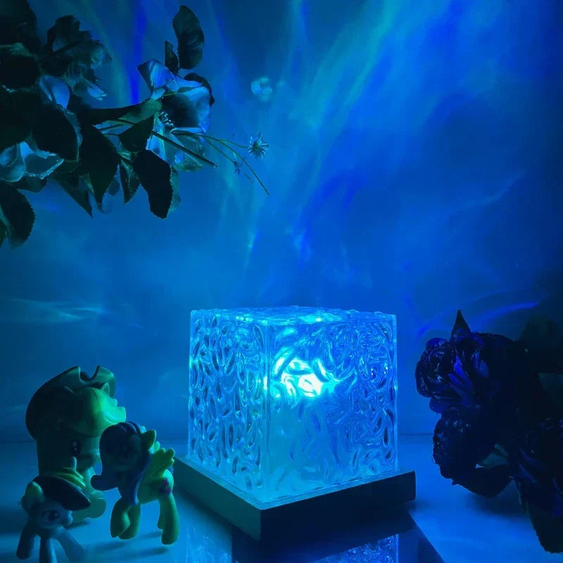 Illuminated Elegance: Luxury Aurora Lamp with 16 Colors Kalsten