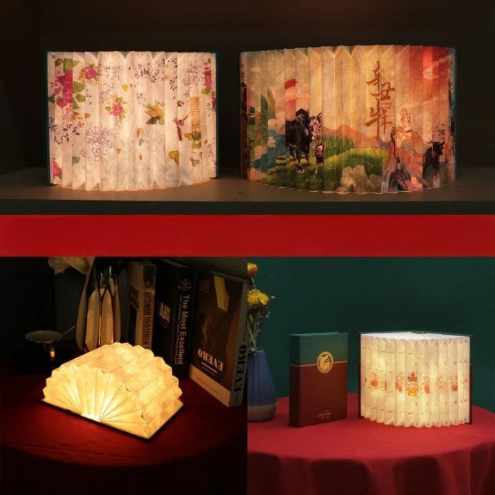 Illuminated Storybook Minimalist LED Lamp | Kalsten