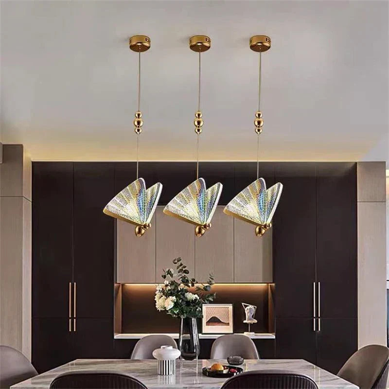 LumeFly – Butterfly LED Pendant Lamp with Warm Light | Kalsten