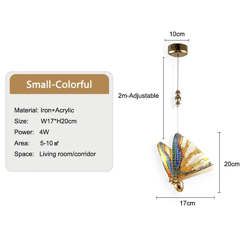 LumeFly – Butterfly LED Pendant Lamp with Warm Light | Kalsten