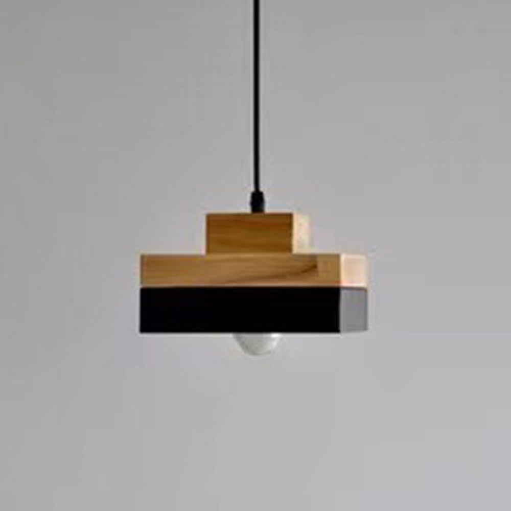 Industrial Wood Pendant Light | Kalsten