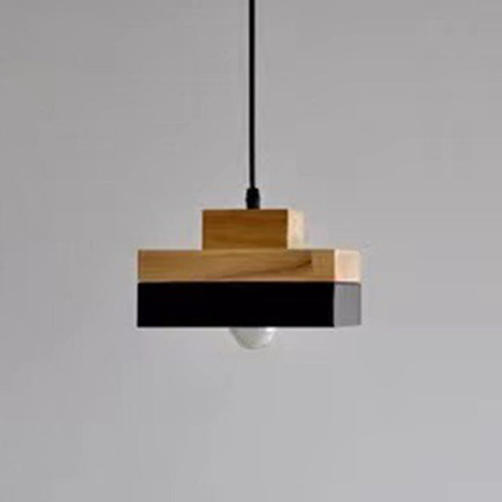 Industrial Wood Pendant Light | Kalsten