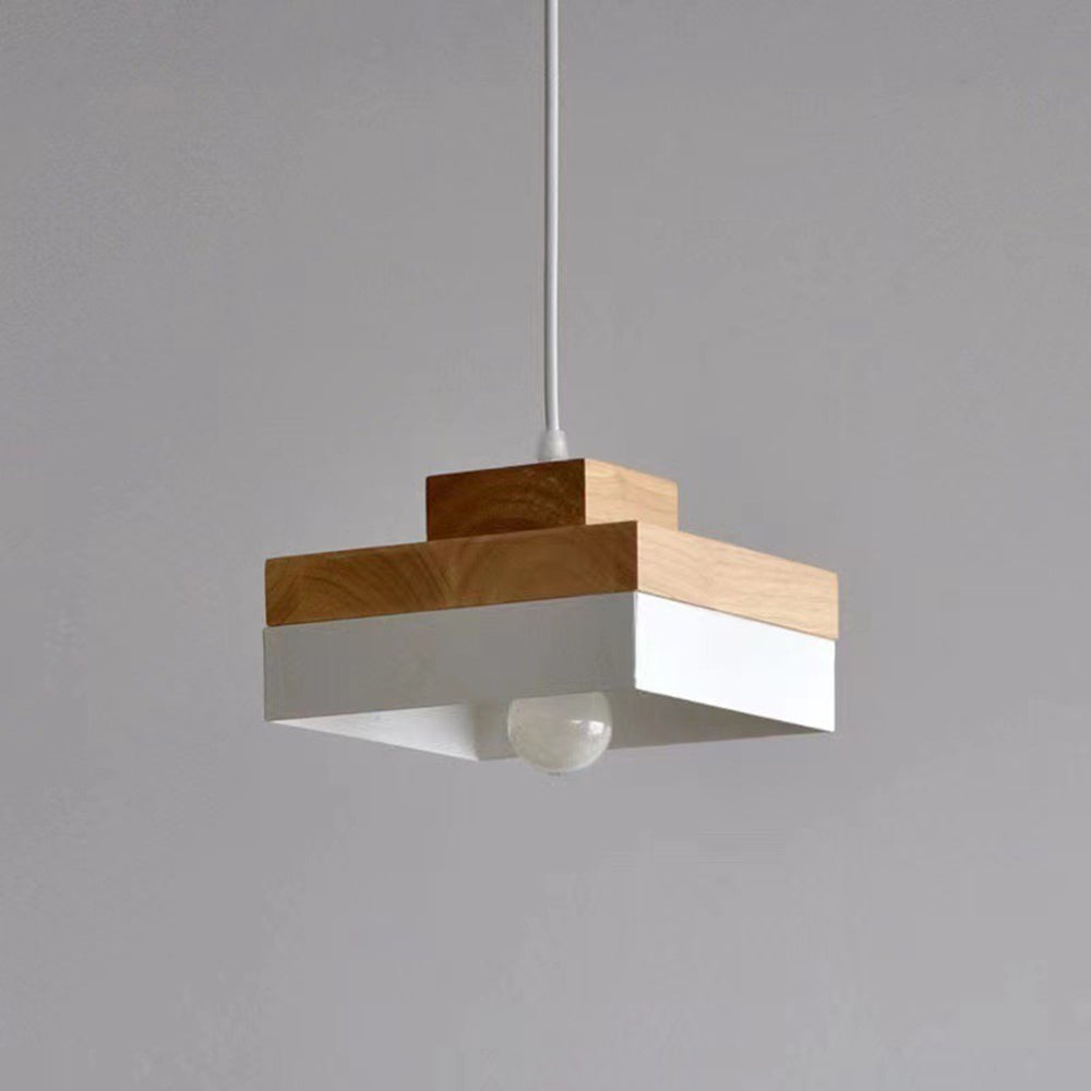Industrial Wood Pendant Light | Kalsten