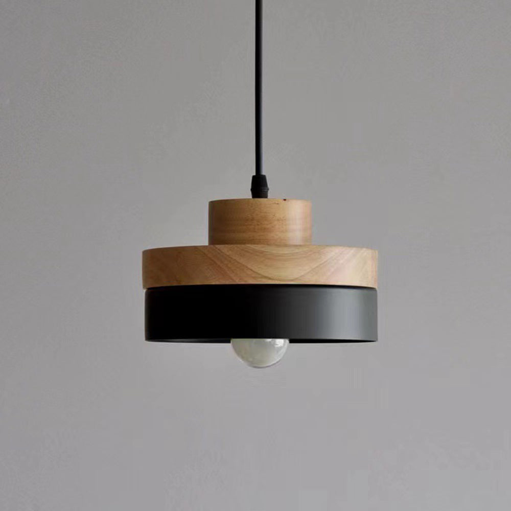 Industrial Wood Pendant Light | Kalsten