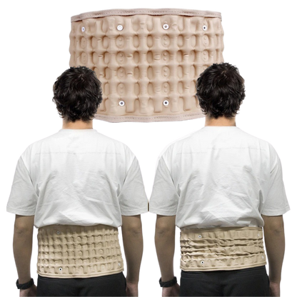 Inflatable Decompressed Belt for Lower Back Support
