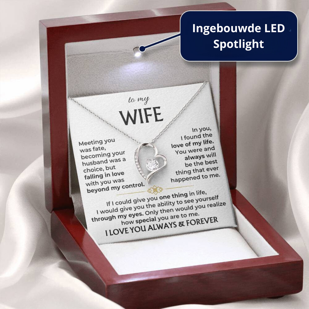 Diamond Love - Loving necklace for your beloved wife Kalsten