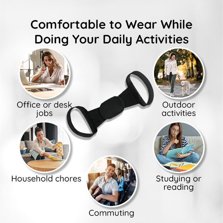 Kalsten | Invisible Back Posture Corrector | Adjustable, Comfortable Design for Improved Posture and Back Support
