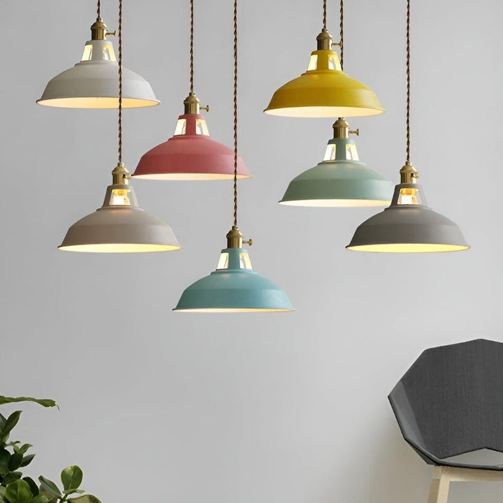 IronGlow Lamp - Vintage Iron Metal Ceiling Pendant Light | Kalsten