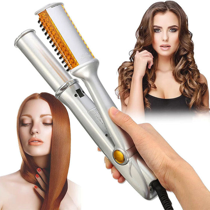 Kalsten | Professional 2 in 1 Rotating Iron Hair Brush