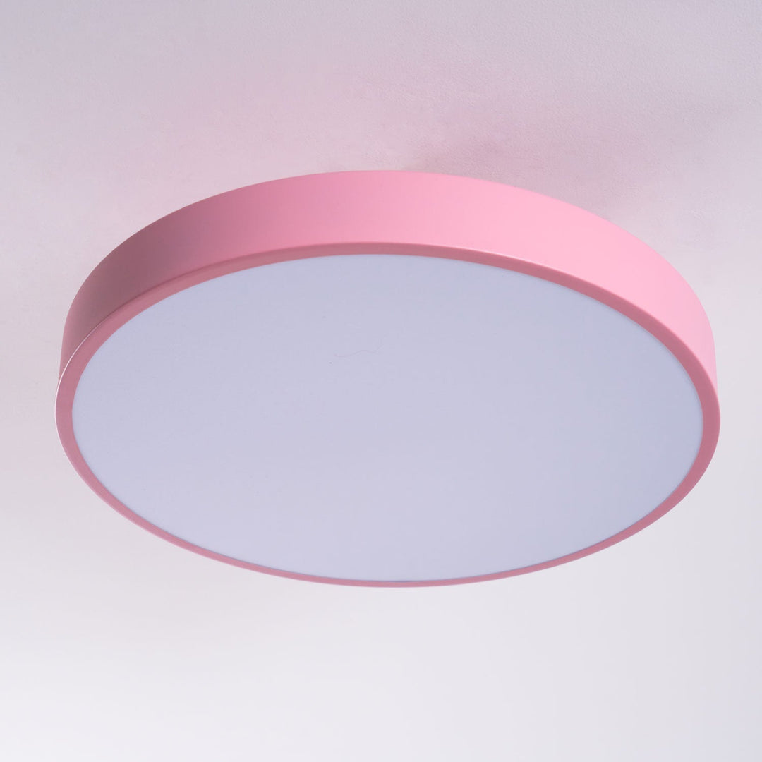 Metal Flush Mount Ceiling Light 11.8 in Warm Ambient Indoor Dining Living Room Office LED | Kalsten