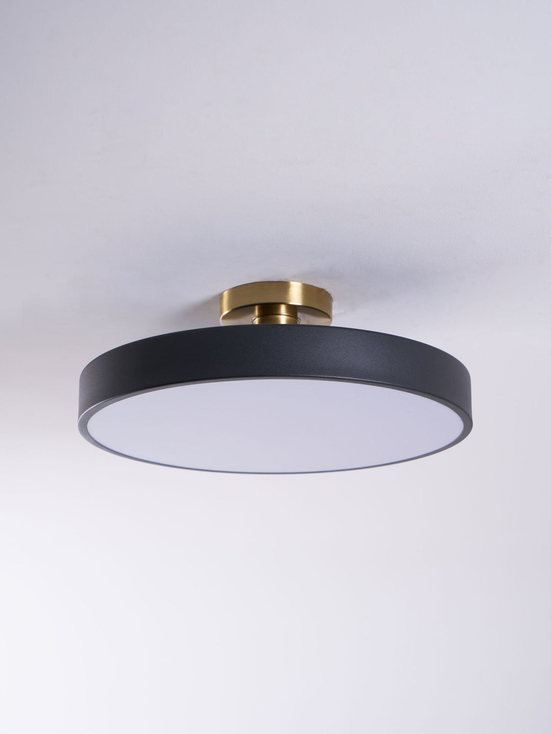 Metal Flush Mount Ceiling Light 11.8 in Warm Ambient Indoor Dining Living Room Office LED | Kalsten
