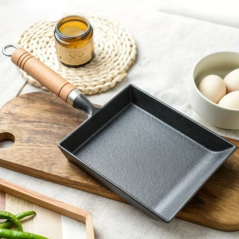 Japanese Cast Iron Egg Pan for Tamagoyaki | Kalsten