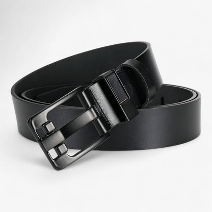 Skanto | Men's Cowhide Leather Belt with Adjustable Buckle for Any Occasion