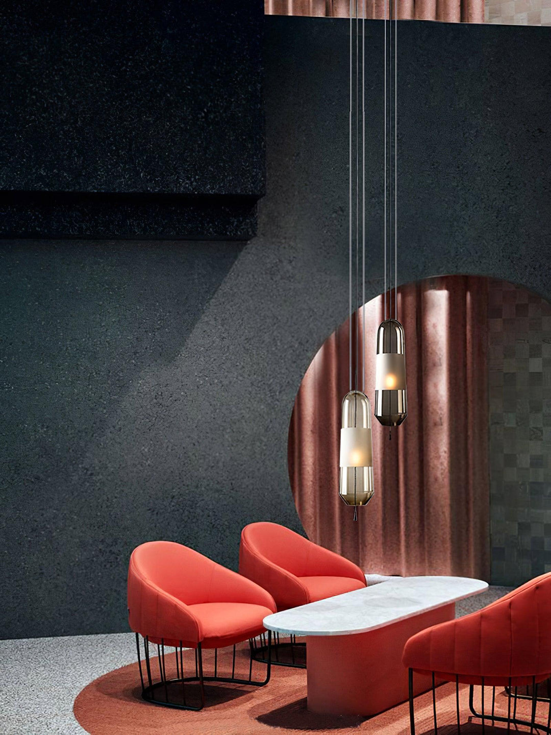 Joanna Glass Pendant Light 4.7' | Kalsten