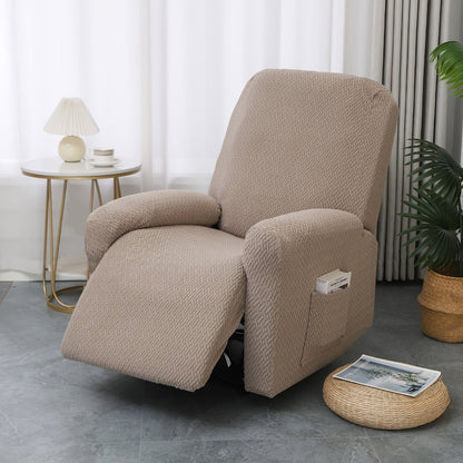 BowLift | Juno Fitted Recliner Chair Cover Soft Pocket