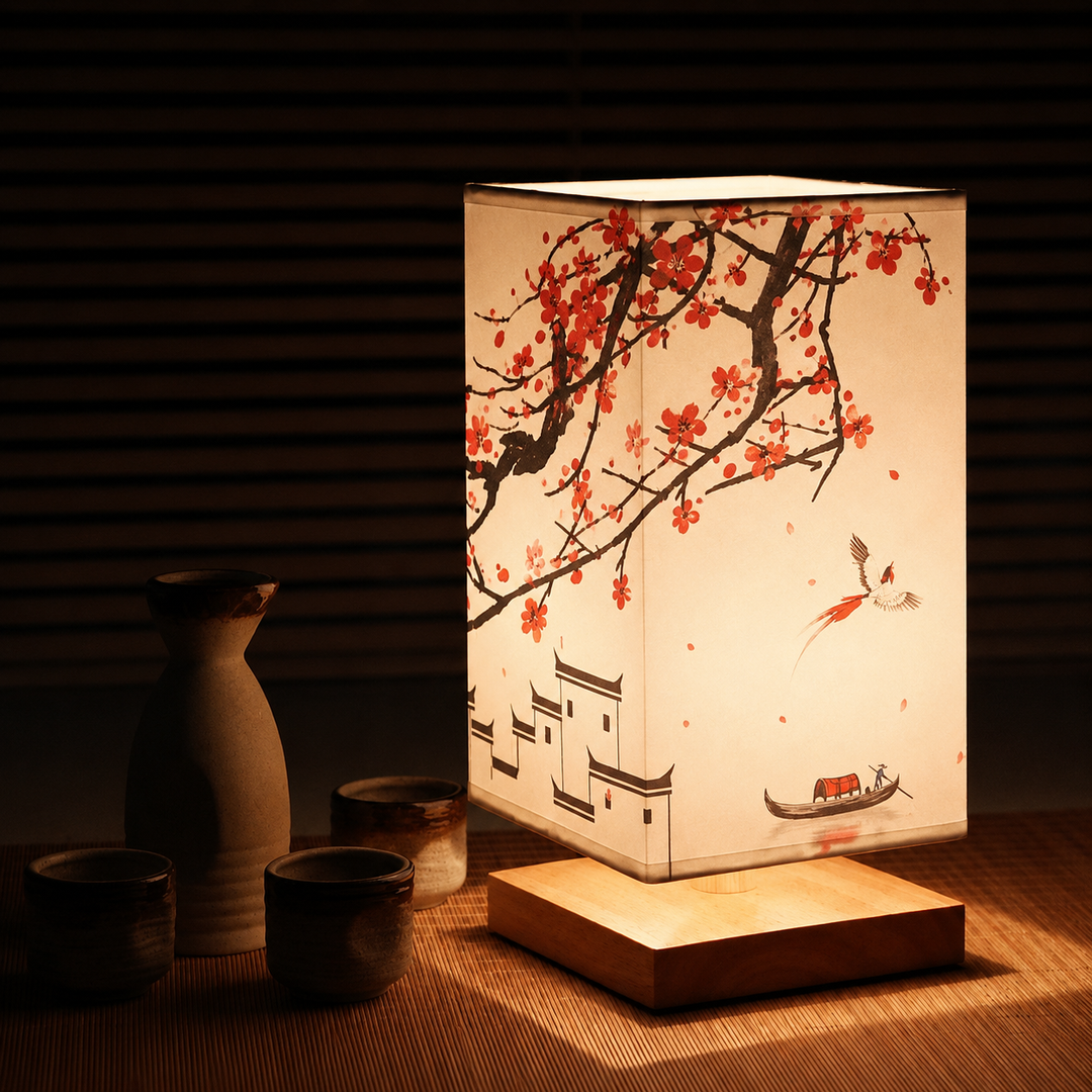 Kalsten | Japanese-Scandinavian Table Lamp - HikariGlow