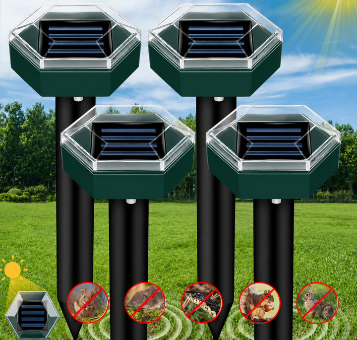 Kalsten | Ultrasonic Mole Repellent 4 Pack