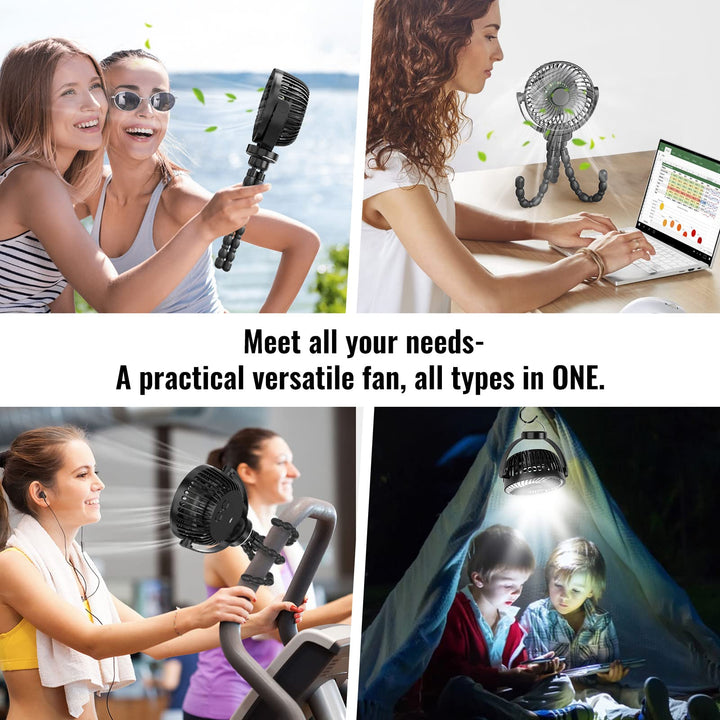Portable Stroller Fan with 8000mAh Battery | Kalsten
