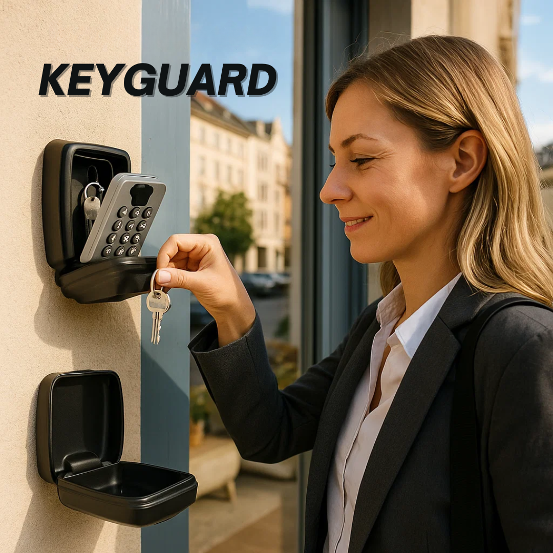 KeyGuard Outdoor Safe – Weather-Resistant Wall-Mounted Key Box | Kalsten