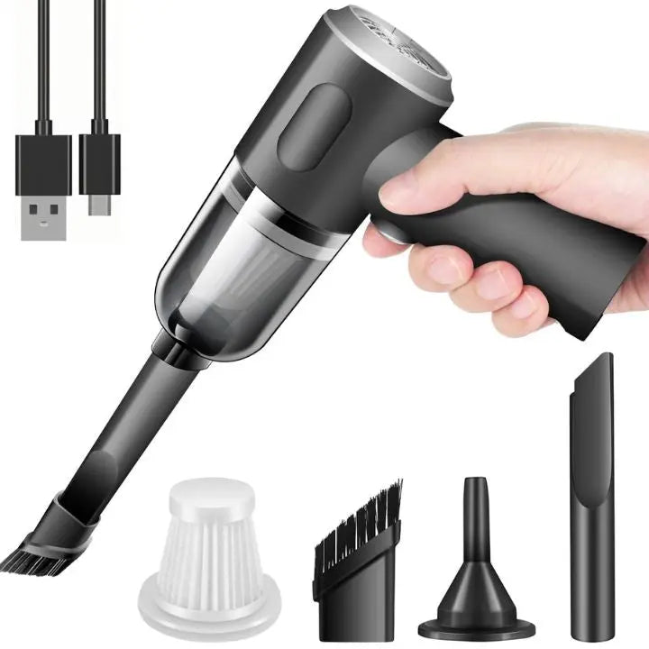 Kalsten | Wireless 3-in-1 Mini Vacuum Cleaner – Vacuuming, Blowing & Brushing in one